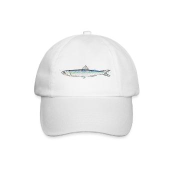 Couleur anchois - Casquette classique - blanc/blanc - Devant