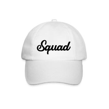 Squad - Baseball Cap - white/white - Front