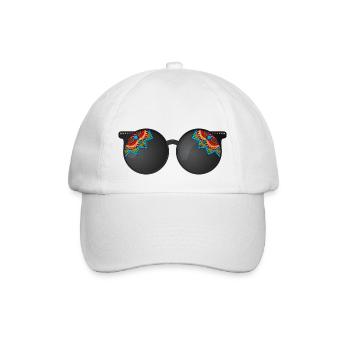 Lunette - Casquette classique - blanc/blanc - Devant
