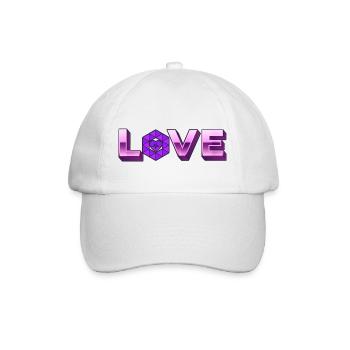 SGN 06 25 2022 1656161082146LOVE - Baseballkappe - Weiß/Weiß - Vorne