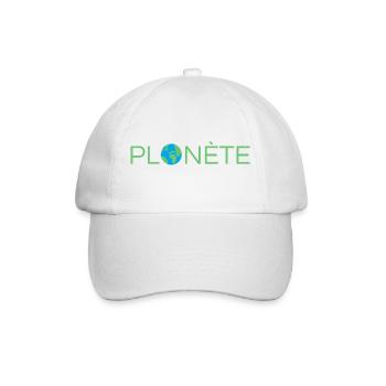 planète idée cadeau - Casquette classique - blanc/blanc - Devant