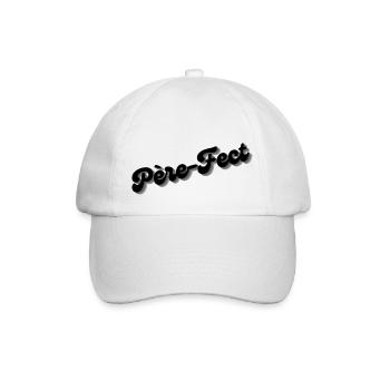 Père-fect - Casquette classique - blanc/blanc - Devant
