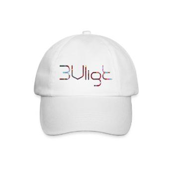 sms chat language fortifications english three 3 three - Baseball Cap - white/white - Front