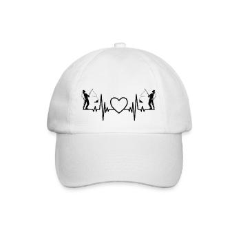 Pêche Pêche Hameçons de pêche Pêche Pêche - Casquette classique - blanc/blanc - Devant