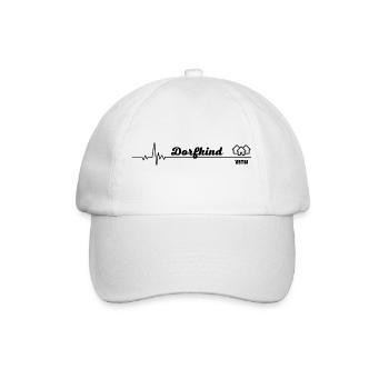 Dorfkind Ostw - Baseballkappe - Weiß/Weiß - Vorne