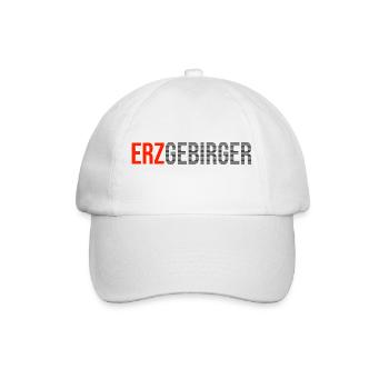 Erzgebirge Heimat - Baseballkappe - Weiß/Weiß - Vorne