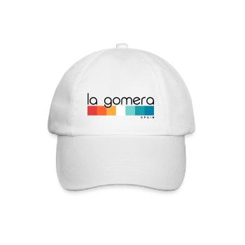 La Gomera - Spain - Canary Islands - Kanaren - Baseballkappe - Weiß/Weiß - Vorne