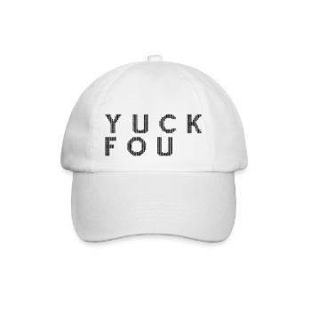 Yuck Fou - Baseball Cap - white/white - Front