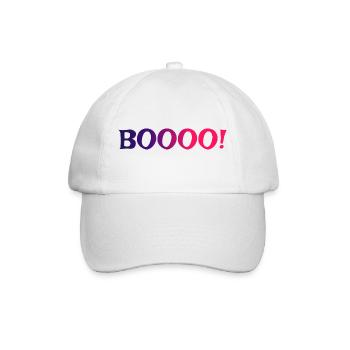 BOOOO 2 - Casquette classique - blanc/blanc - Devant