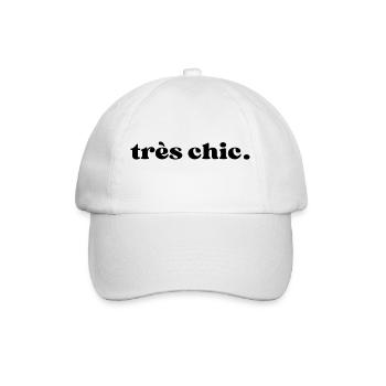 Très chic - Casquette classique - blanc/blanc - Devant