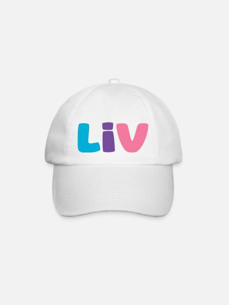 Nom - Liv - Casquette classique - blanc/blanc
