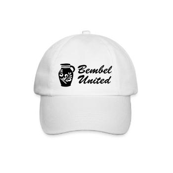 Bembel United - Das Frankfurter Original - Baseballkappe - Weiß/Weiß - Vorne