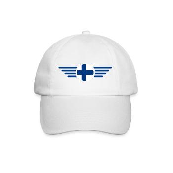 Finland Style T-Shirt - Baseball Cap - white/white - Front