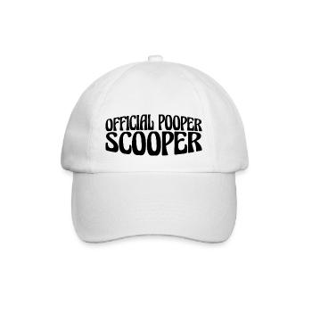 Official Pooper Scooper 62 - Baseballkappe - Weiß/Weiß - Vorne