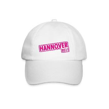 Hanover - 0511 - Area Code - Lower Saxony - Baseball Cap - white/white - Front