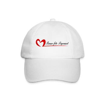 PAPOUNET. DAD. FATHER'S DAY. HAPPY FATHER'S DAY - Baseball Cap - white/white - Front