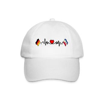 Cardio Flag Germany Mecklenburg Vorpommern - Baseball Cap - white/white - Front