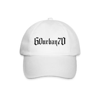 60urban70 - Baseball Cap - white/white - Front