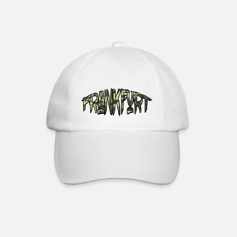 Camouflage de Francfort - Casquette classique - blanc/blanc