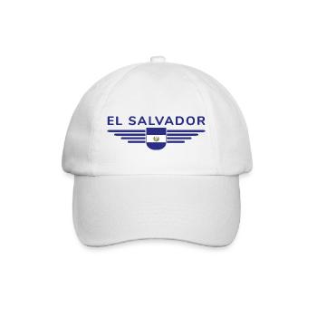 El Salvador T-Shirt Design - Casquette classique - blanc/blanc - Devant