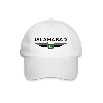 Islamabad Design – Style de la capitale - Casquette classique - blanc/blanc - Devant