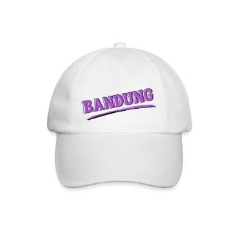 Bandung Indonesia - Baseball Cap - white/white - Front