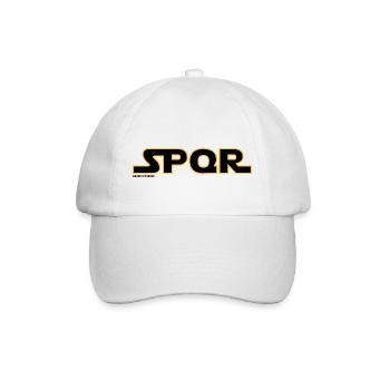 Bella Stellaria - SPQR - Roma Stellare - Baseball Cap - white/white - Front
