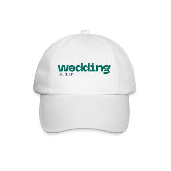 Wedding Berlin - Beautiful, simple design - Baseball Cap - white/white - Front
