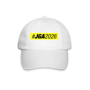 Jga 2026 Bachelor Party - Baseball Cap - white/white - Front