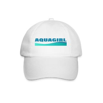 AQUAGIRL - Baseball Cap - white/white - Front