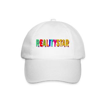 RealityStar color explosion - Baseball Cap - white/white - Front