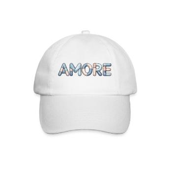 Amore Gift for Women Love Motif - Baseball Cap - white/white - Front