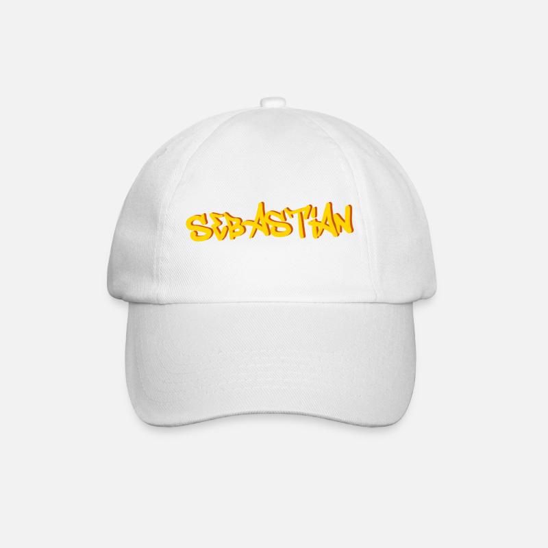 Sebastian - Casquette classique - blanc/blanc