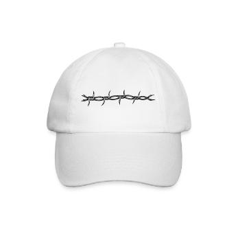 stacheldraht - Baseballkappe - Weiß/Weiß - Vorne