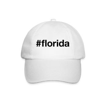 FLORIDE Hashtag - Casquette classique - blanc/blanc - Devant