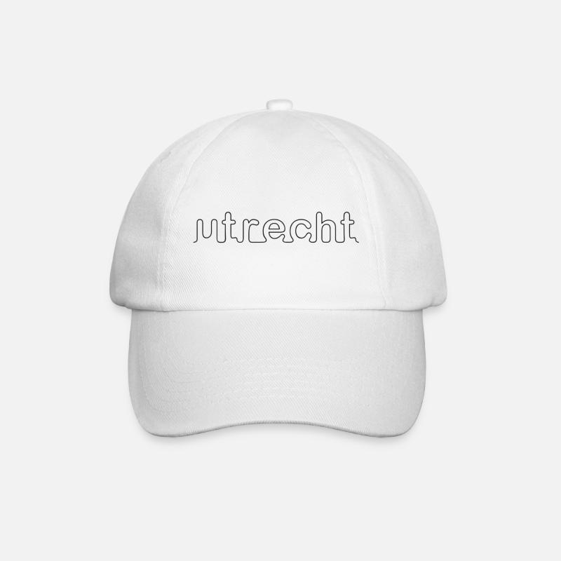 Utrecht - Baseballkappe - Weiß/Weiß