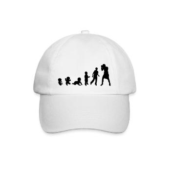 Evolution Sports Boxing human rights - Baseball Cap - white/white - Front