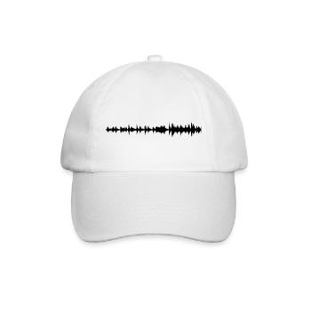 Waveform - Baseballkappe - Weiß/Weiß - Vorne