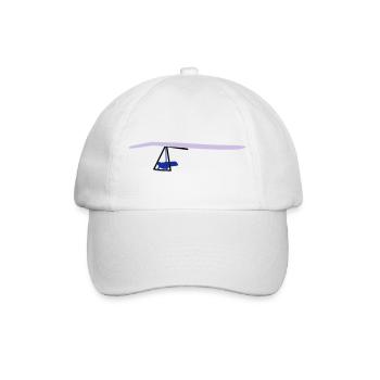 Drachenflieger - Baseballkappe - Weiß/Weiß - Vorne