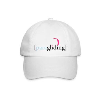 [Paragliding] - Baseball Cap - white/white - Front