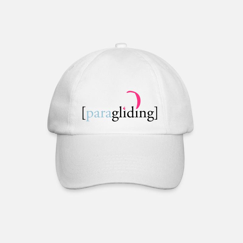 [Parapente] - Casquette classique - blanc/blanc
