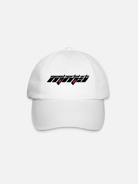 Mixed Martial Arts Logo - Baseballkappe - Weiß/Weiß