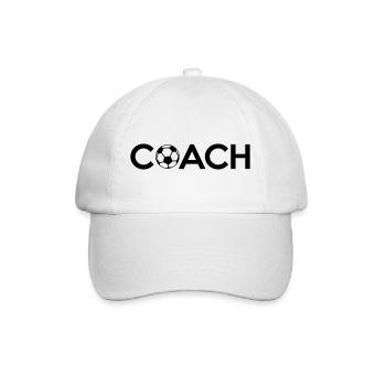 Entraîneur de football - Casquette classique - blanc/blanc - Devant