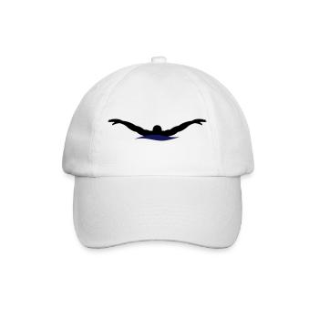 natation - Casquette classique - blanc/blanc - Devant