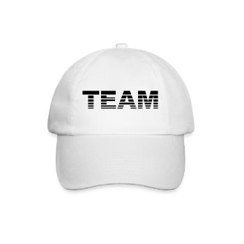 Team - Casquette classique - blanc/blanc - Devant