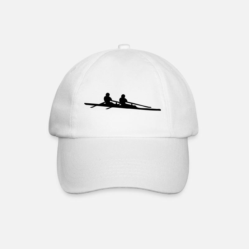 rowing - Baseball Cap - white/white