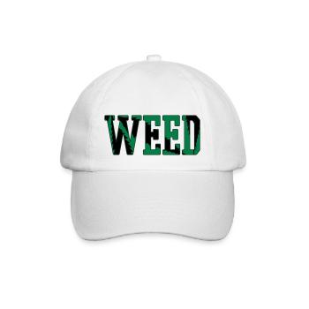 WEED - Baseball Cap - white/white - Front