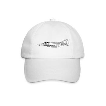 phantom_vec_1 en - Baseball Cap - white/white - Front