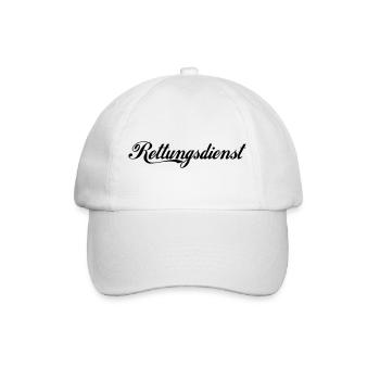 Rettungsdienst - Baseballkappe - Weiß/Weiß - Vorne