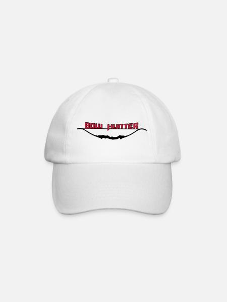 Bow Hunter 2 - Baseballkappe - Weiß/Weiß